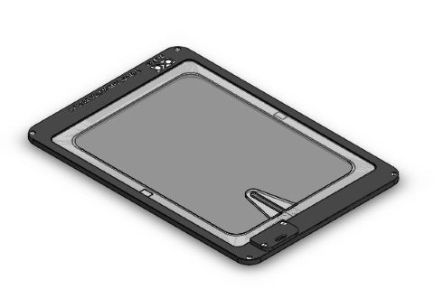 Okolab K FRAME GLASS FLAT | Thermal Stage Plate for Inverted Microscopes