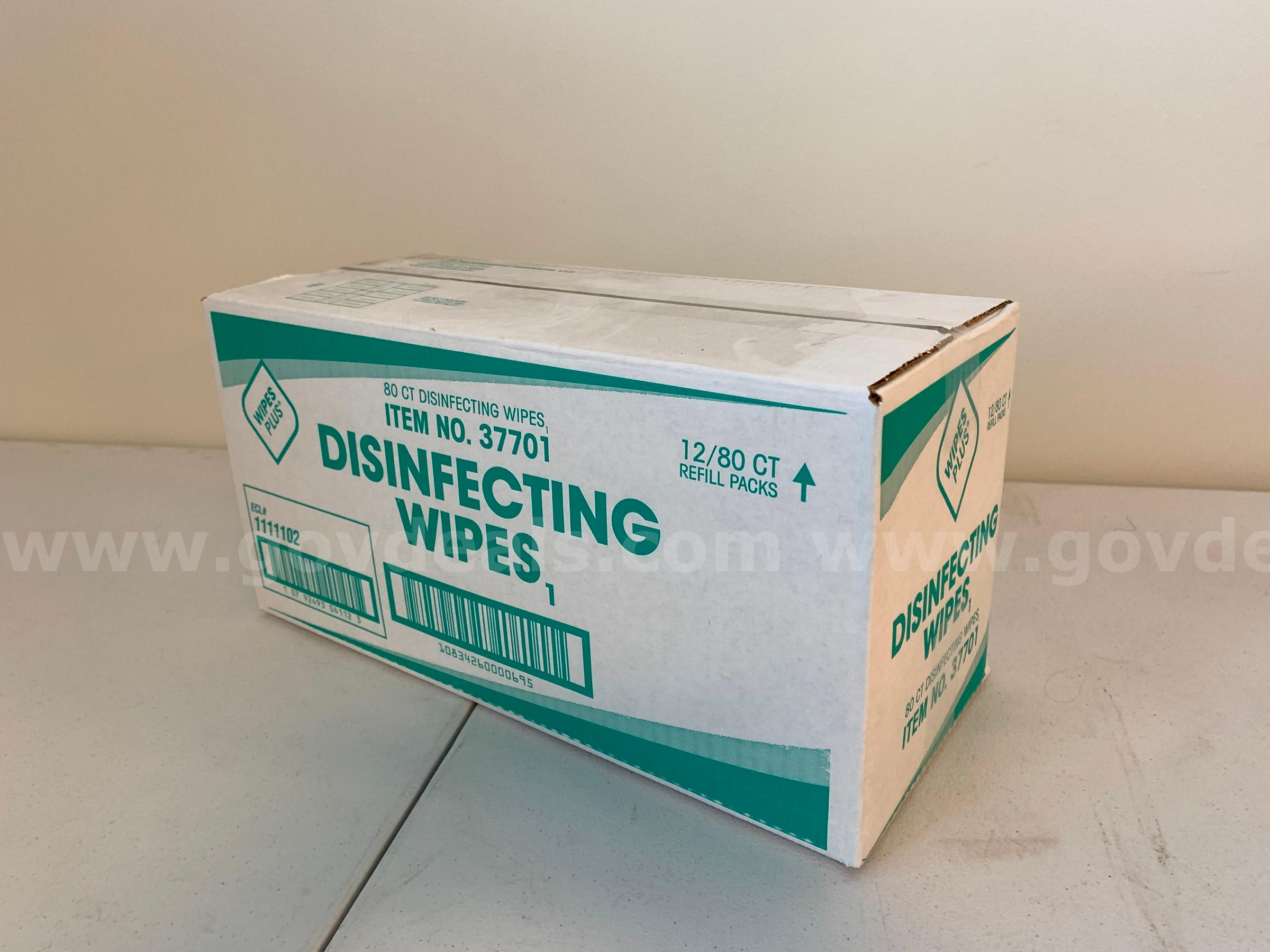 Bulk Boxes of Disinfecting Wipes