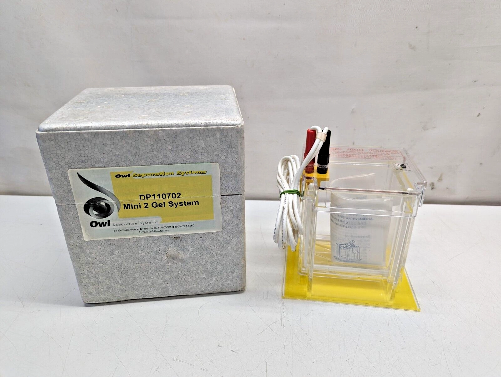New: Owl Seperation Systems Mini 2 Gel Electrophor