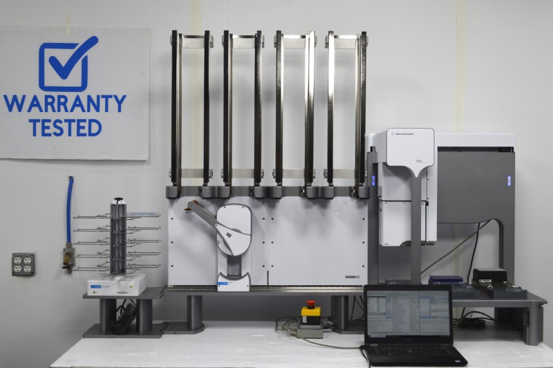 Agilent Bravo Liquid Handler w/ BenchCel and Labware MiniHub - AV ...