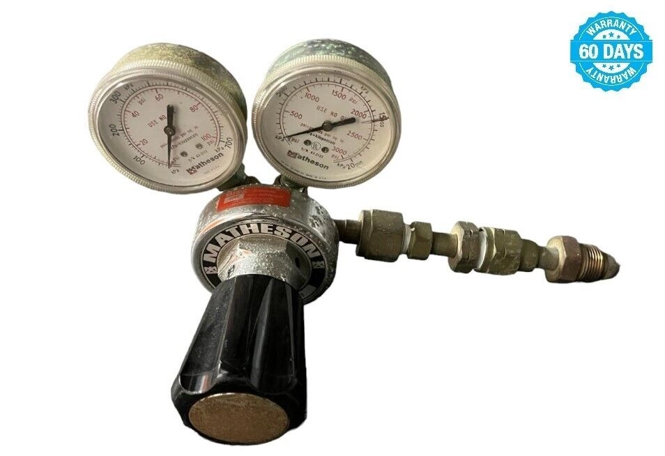 Matheson  Gas Regulator. 60 days Warranty !!!