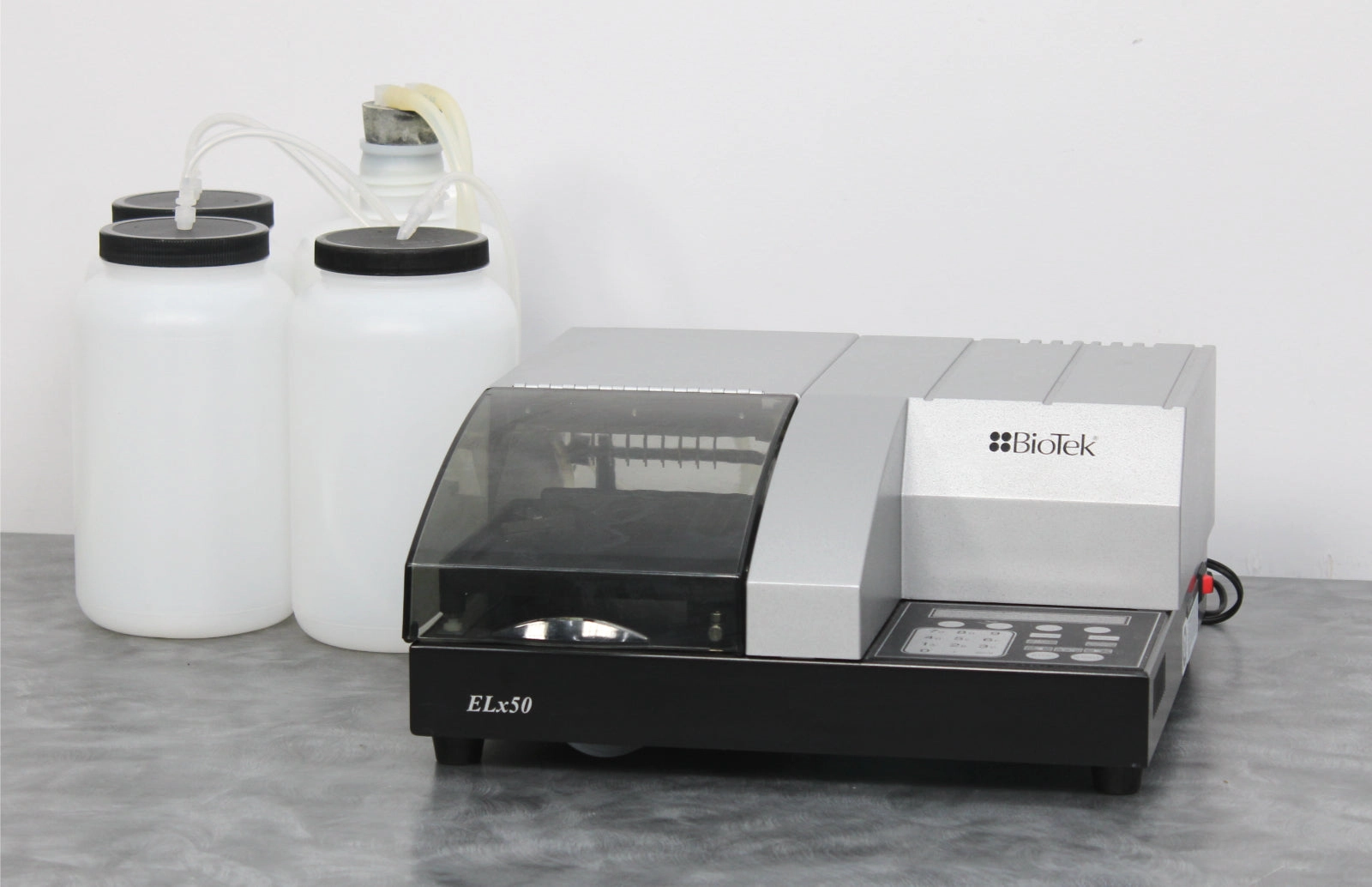 BioTek ELx50/8V Microplate Strip Plate Washer with Reagent &amp; Waste Bottles