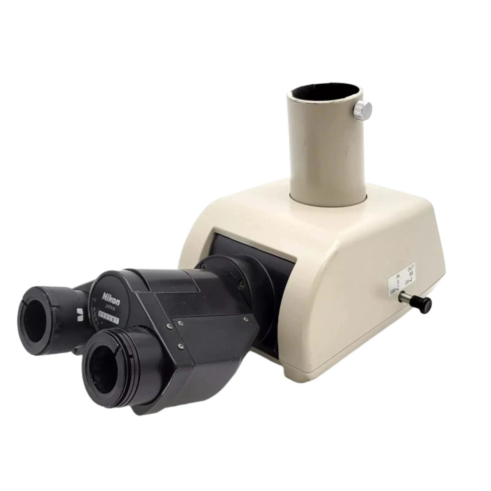 Nikon Microscope Erect Image Trinocular Tilting Ergo Head