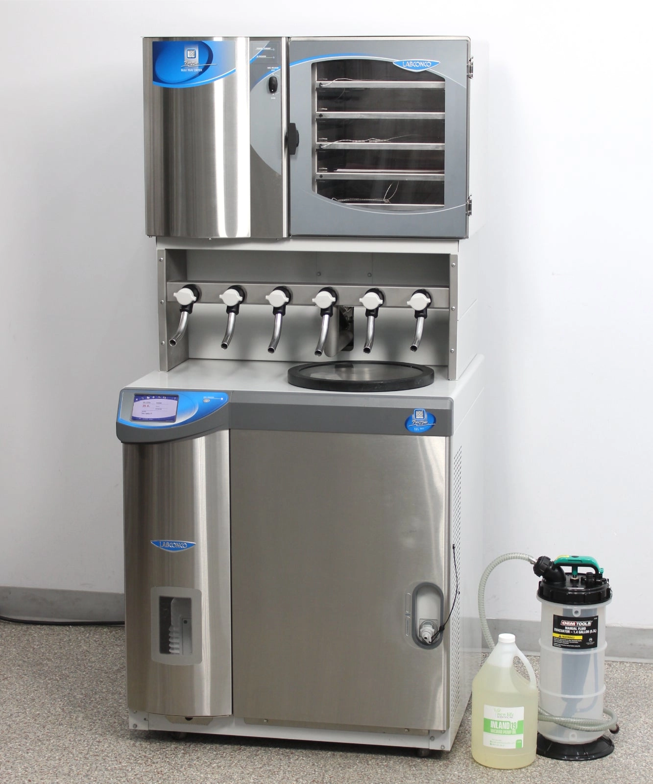 Labconco FreeZone 12 Liter -84&deg;C Console Freeze Dryer with Bulk Tray Dryer