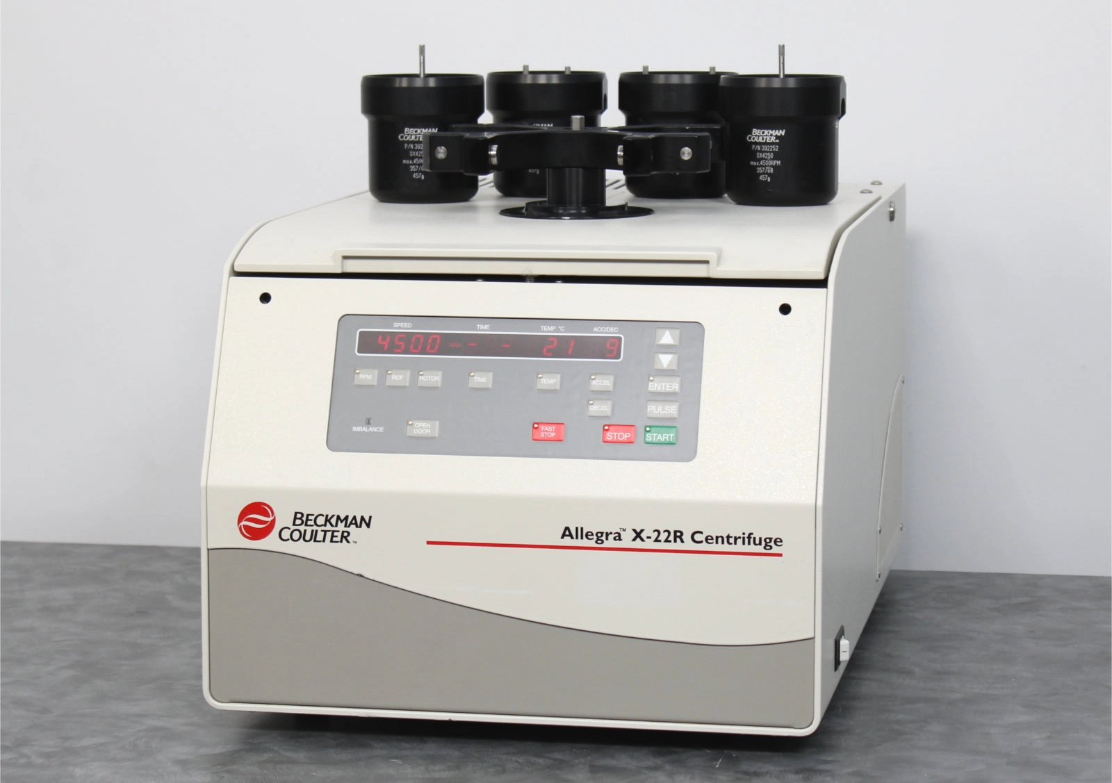 Beckman Coulter Allegra X-22R Refrigerated Benchtop Centrifuge with SX4250 Rotor