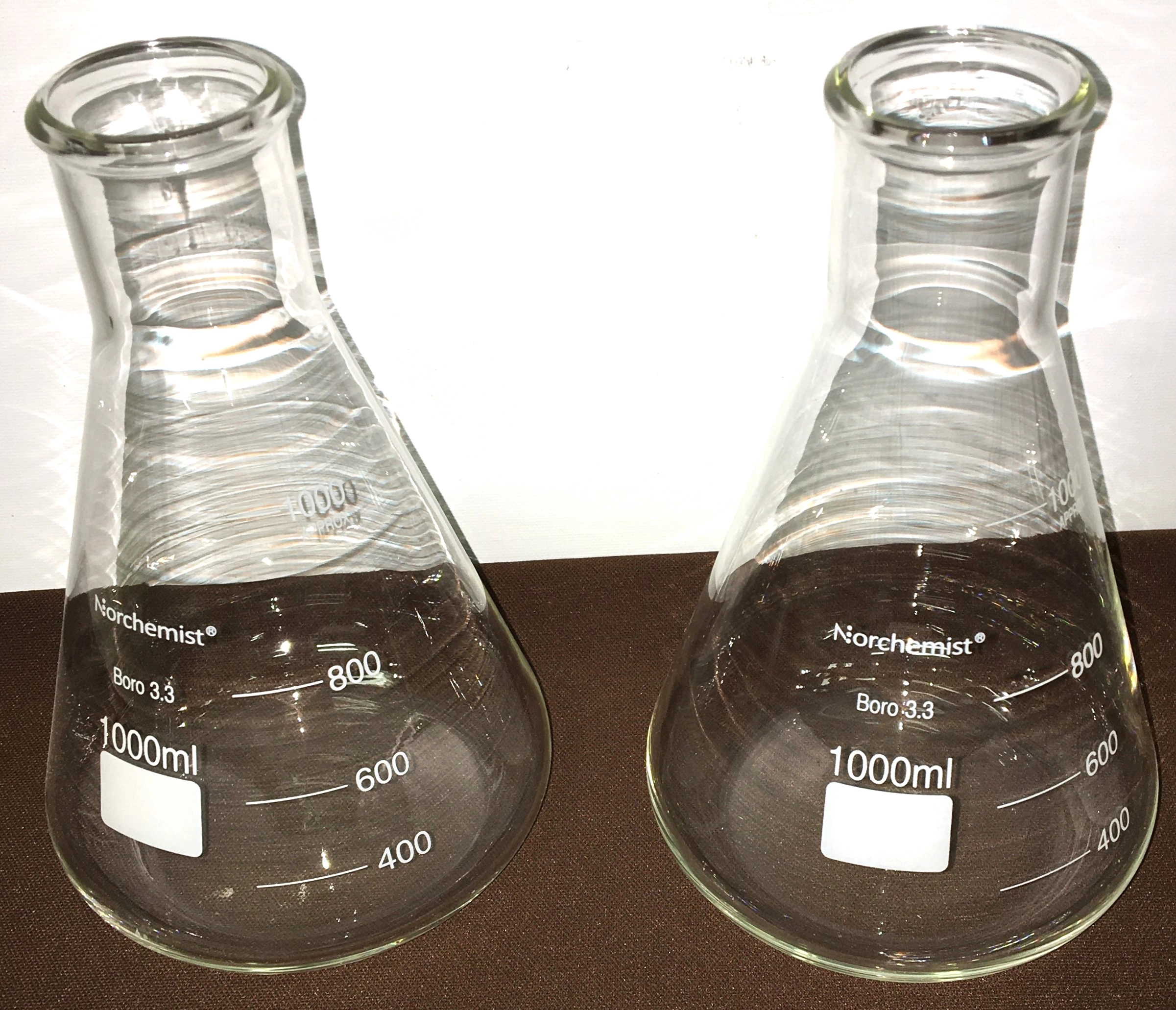 Norchemist 1000mL Erlenmeyer Flask