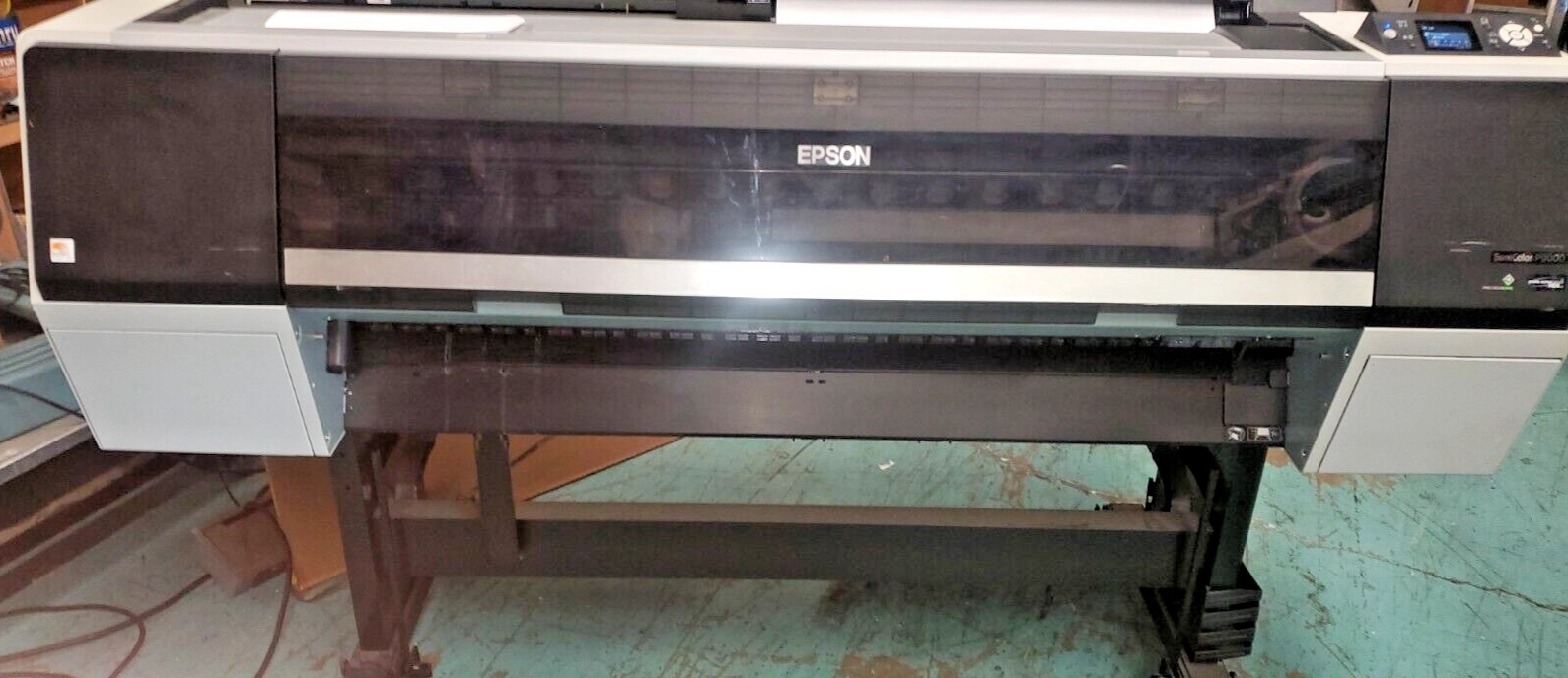 EPSON P9000 PLOTTER USED SOLD ASIS AS DESCRIBED FU