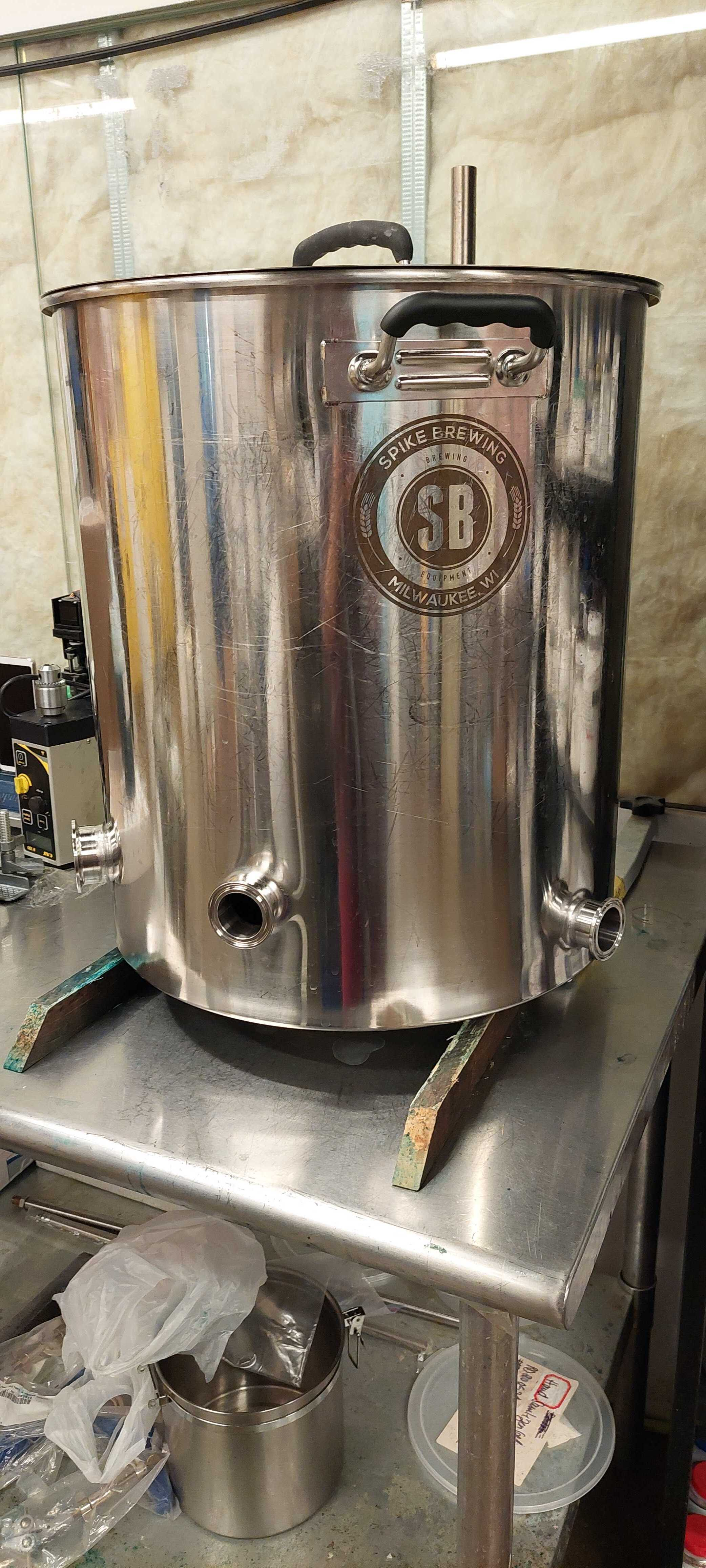15-Gallon Spike Brewing Kettle + Accessories