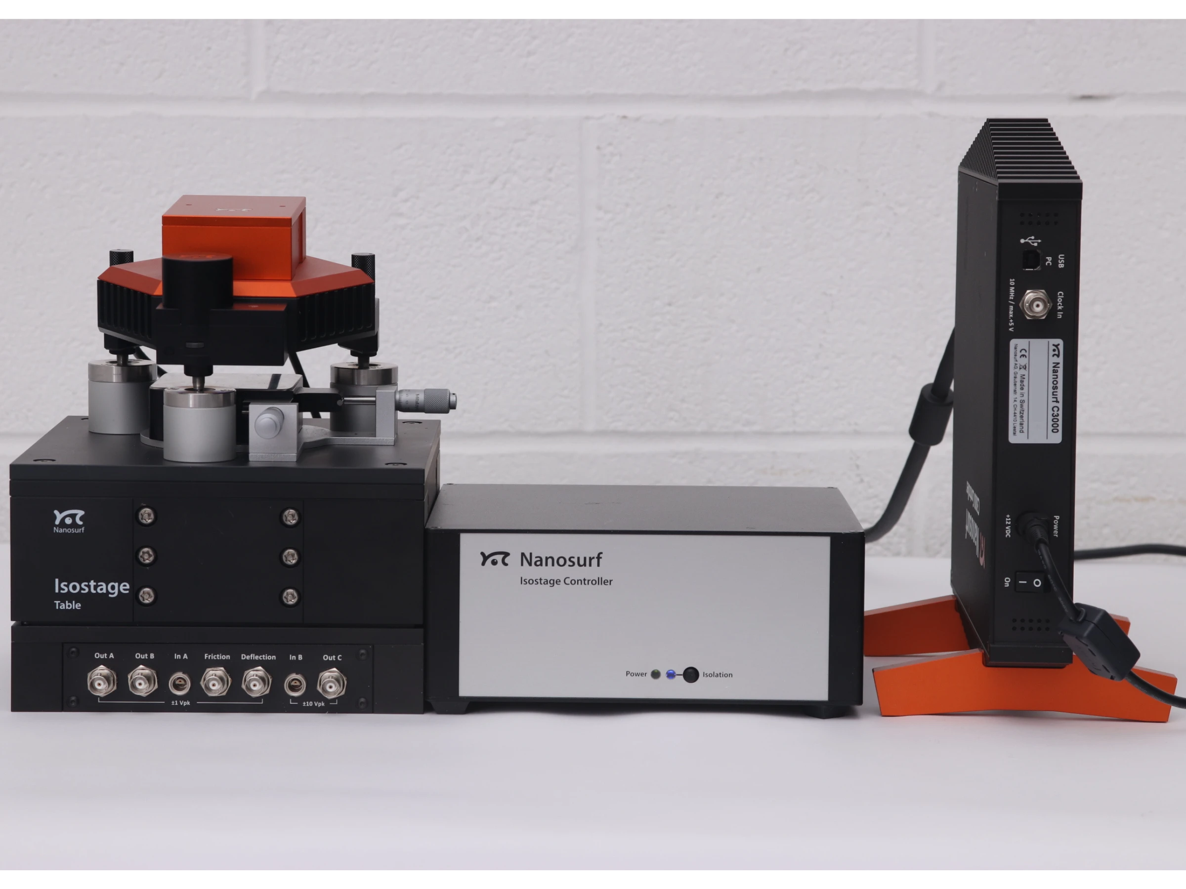 Nanosurf Flex AFM 5 with Isostage System and C3000 Controller