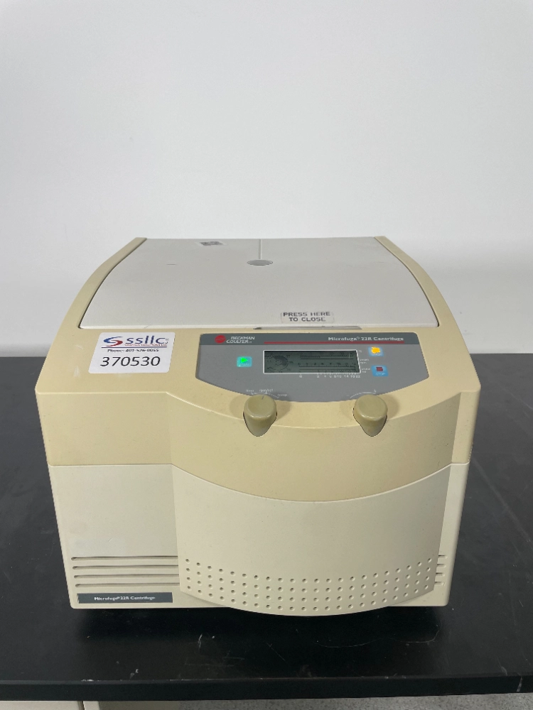 Beckman Coulter Microfuge 22R Refrigerated Centrifuge