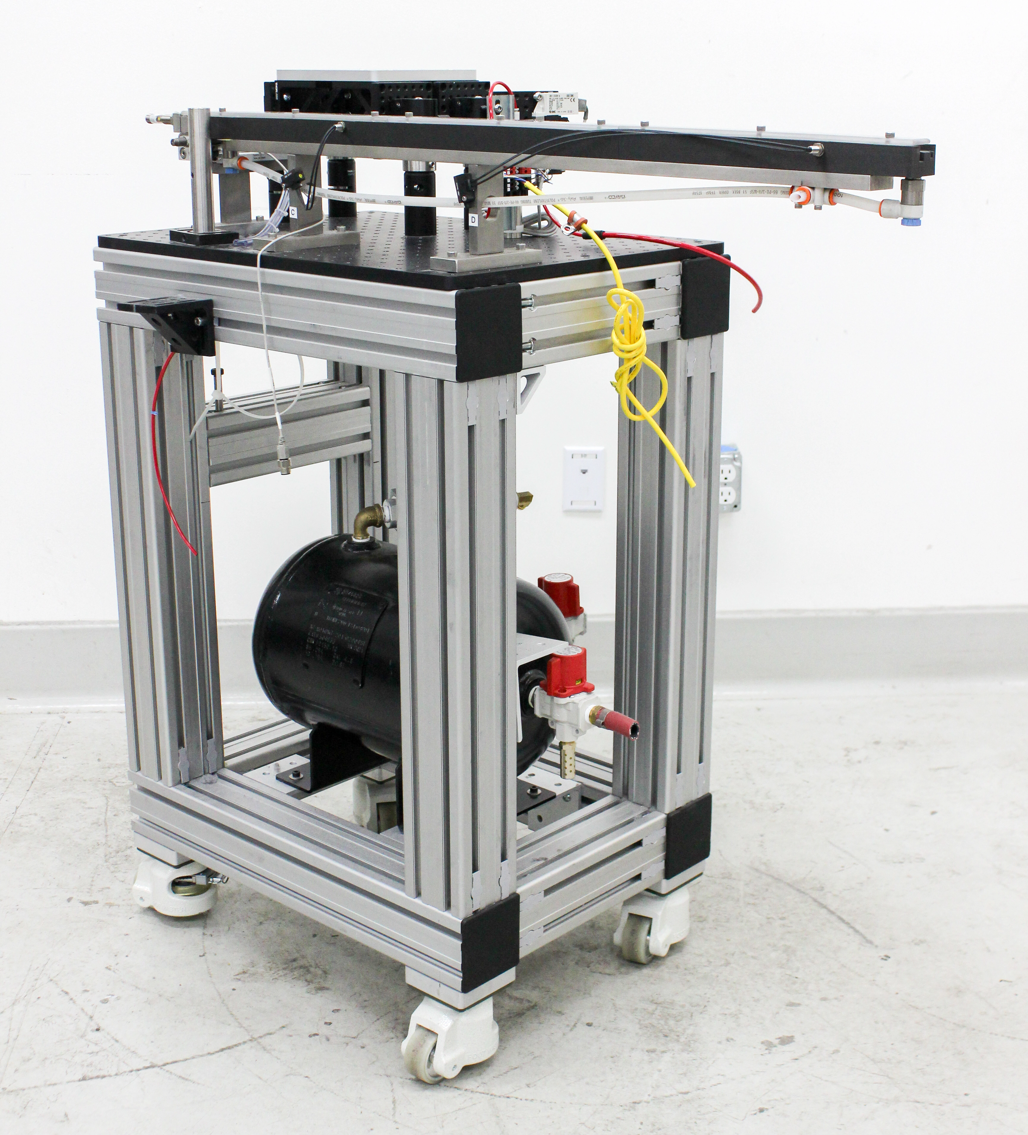 Base Lab Tools / ThorLabs Custom Optical Breadboard Cart with Casters - 3374163