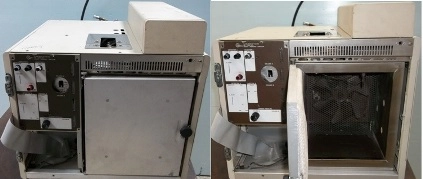 VARIAN 3400 GAS CHROMATOGRAPH, (NO NO) FID, DETECTOR A, INJECTOR A, CARRIER PRESSURE COLUMN A, POWER