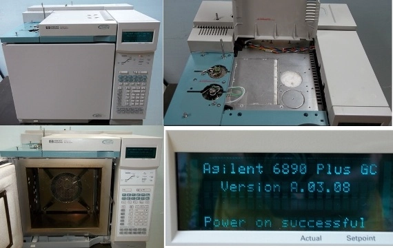 AGILENT / HEWLETT PACKARD HP 6890 SERIES GAS CHROMATOGRAPH SYSTEM PLUS, ALS READY, NO: US00028171, G