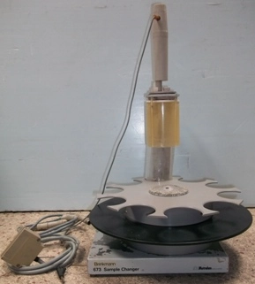 METROHM 673 MODEL 673 SAMPLE CHANGER, NINE POSITION WITH STIRRER