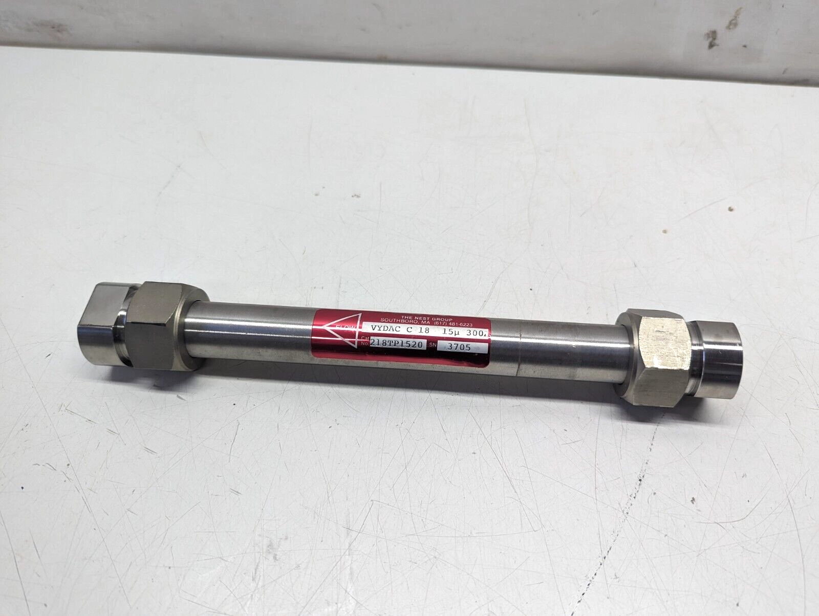 He300a Column Vydac C18 HPLC Chromatography Column 15u 300A | LabX.com