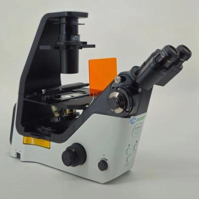 Nikon Eclipse TS2FL Inverted Phase Contrast Fluorescence Tissue Culture Trinocular Microscope