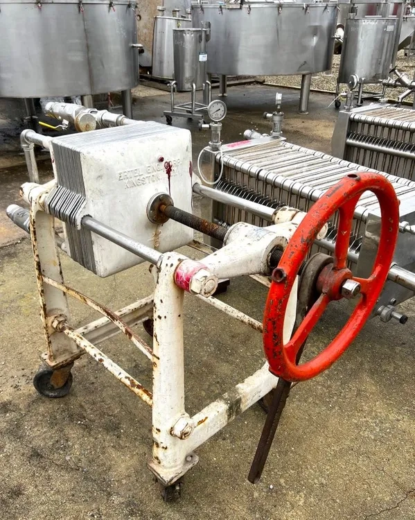 Ertel Stainless Steel Plate and Frame Filter Press