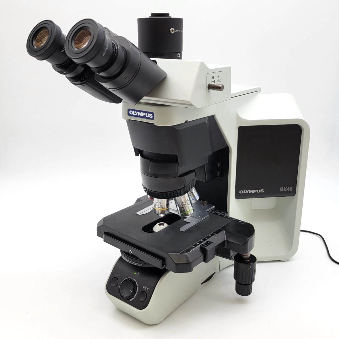 Olympus Microscope BX46 LED with Trinocular Head and 2x for Pathology/Mohs