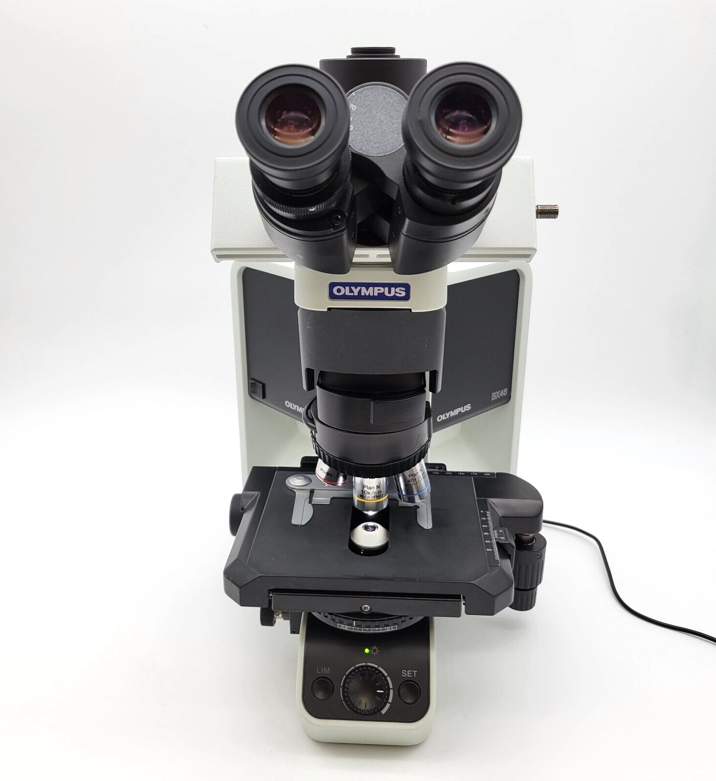 Olympus Microscope BX46 LED with Trinocular Head &amp; 100x Objective for Hematology