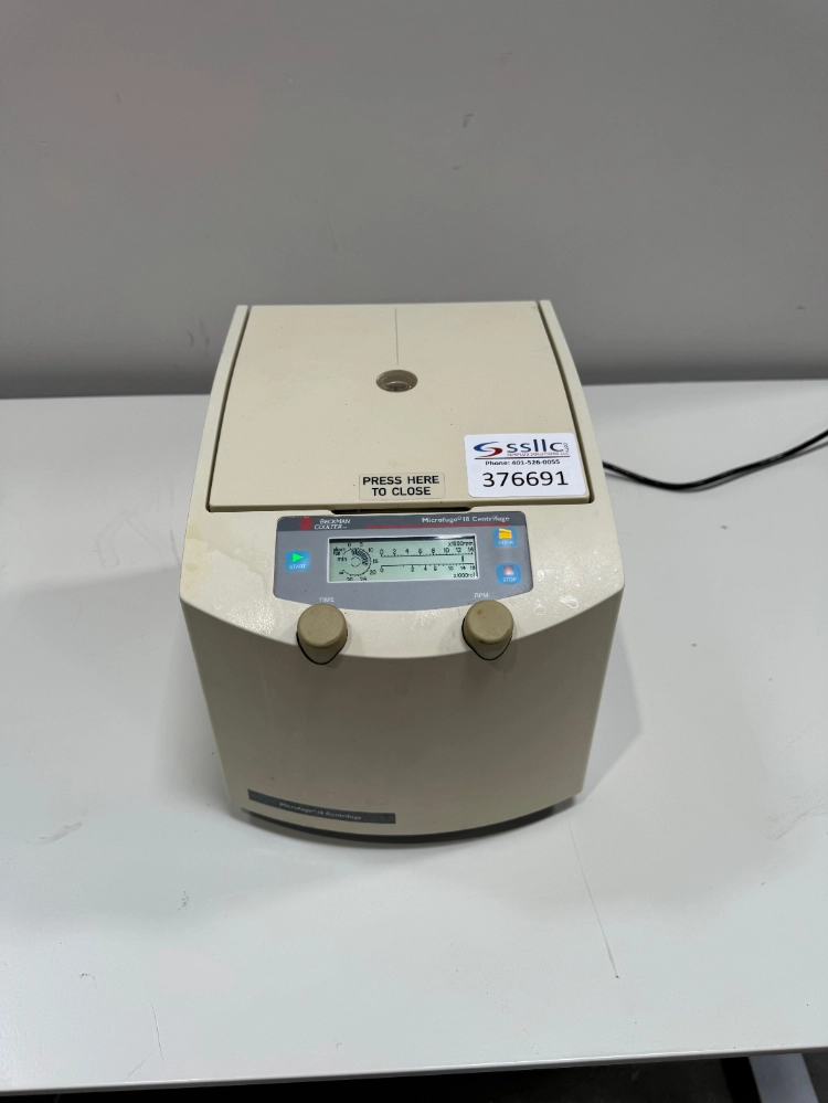 Beckman Coulter Microfuge 18 Centrifuge