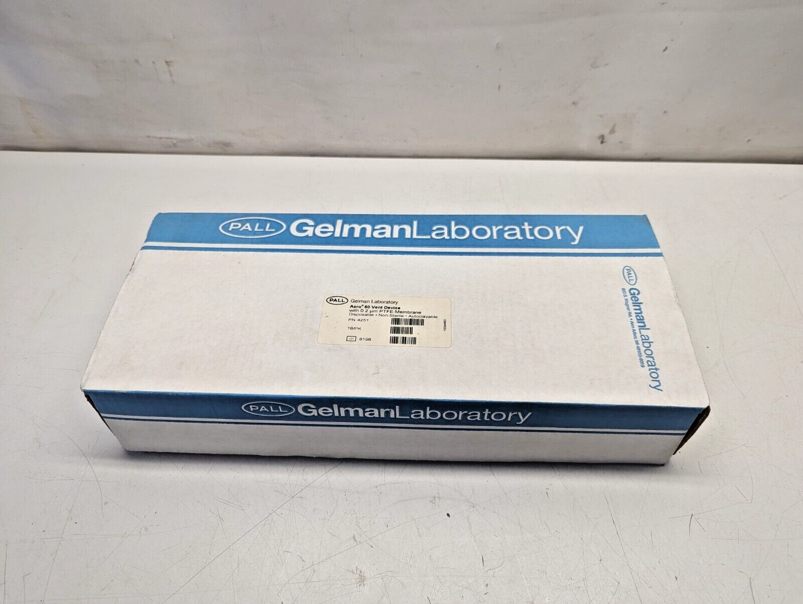 New: 18 Pack Pall Gelman Laboratory Acro 50 Vent D