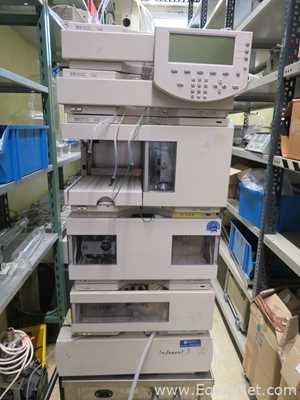 Lot 238 Listing# 979173 Agilent Technologies 1100 Series HPLC System With VWD Detector / For Parts