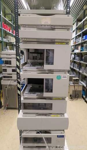 Agilent Technologies 1100 Series HPLC System With VWD Detector / For Parts