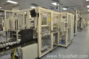 Lot 30 Listing# 872770 Erler Cabinet Based Labeling and Capping Machine For Dialysis Filtration Units With Herma Labeler