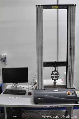 Instron 3366 Tensile Tester On Slate Slab and Supporting Bench