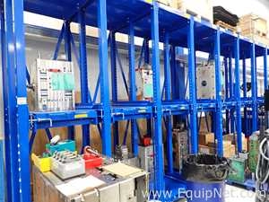 Lot 133 Listing# 875298 Racking Equipment Division Dual Layer Storage System with Sliding Platforms