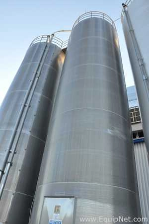 Zeppelin Aluminum Silo 84 Cubic Meters 3,450mm Wide 12,500 mm Tall