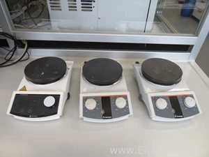 Lot of 3 Heidolph MR Hei Standard Magnetic Hot Plate Stirrer