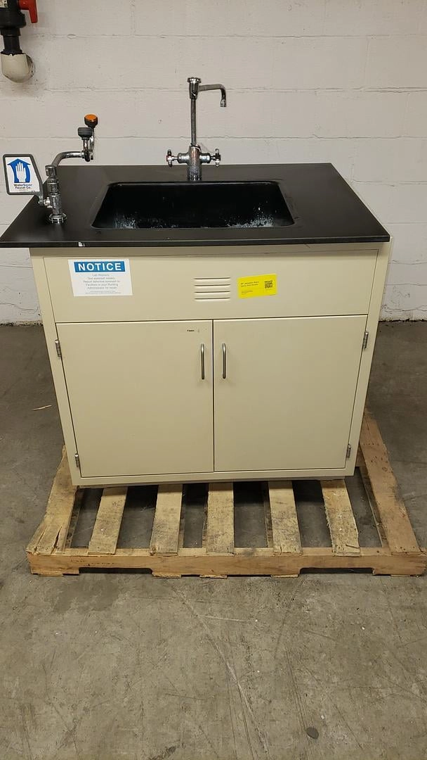 Used 39" Jameston Black Epoxy Sink Bundle