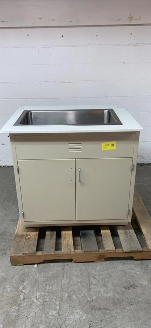 38" Jameston White Epoxy Sink Bundle(S6LLST7119)