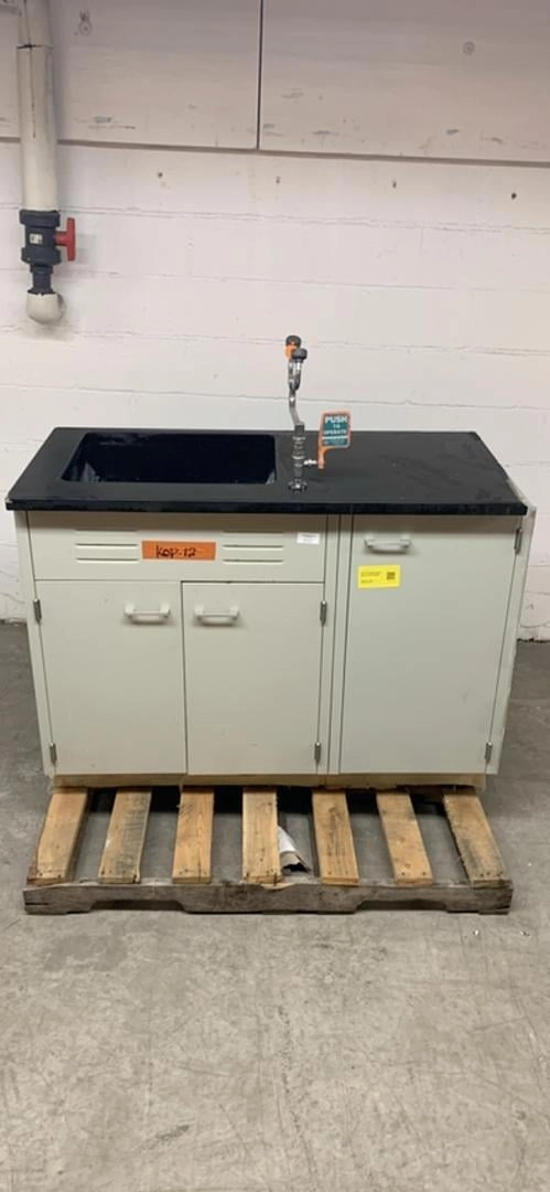 Used 49" St Charles Black Epoxy Sink Bundle