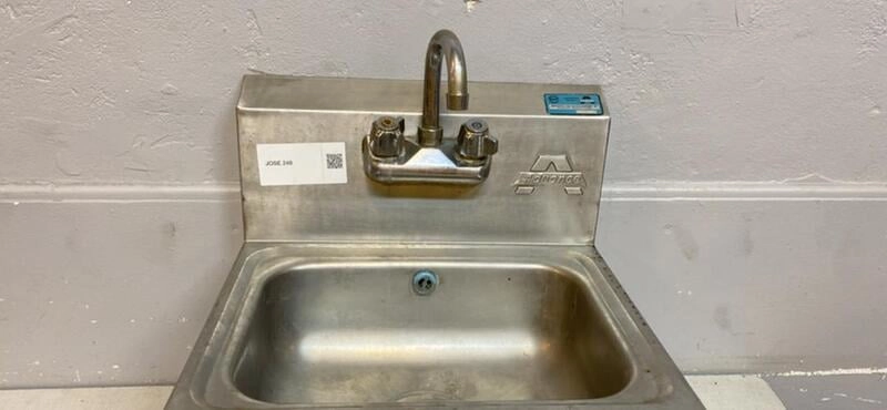 17x15x10 Stainless Steel Lab Sink