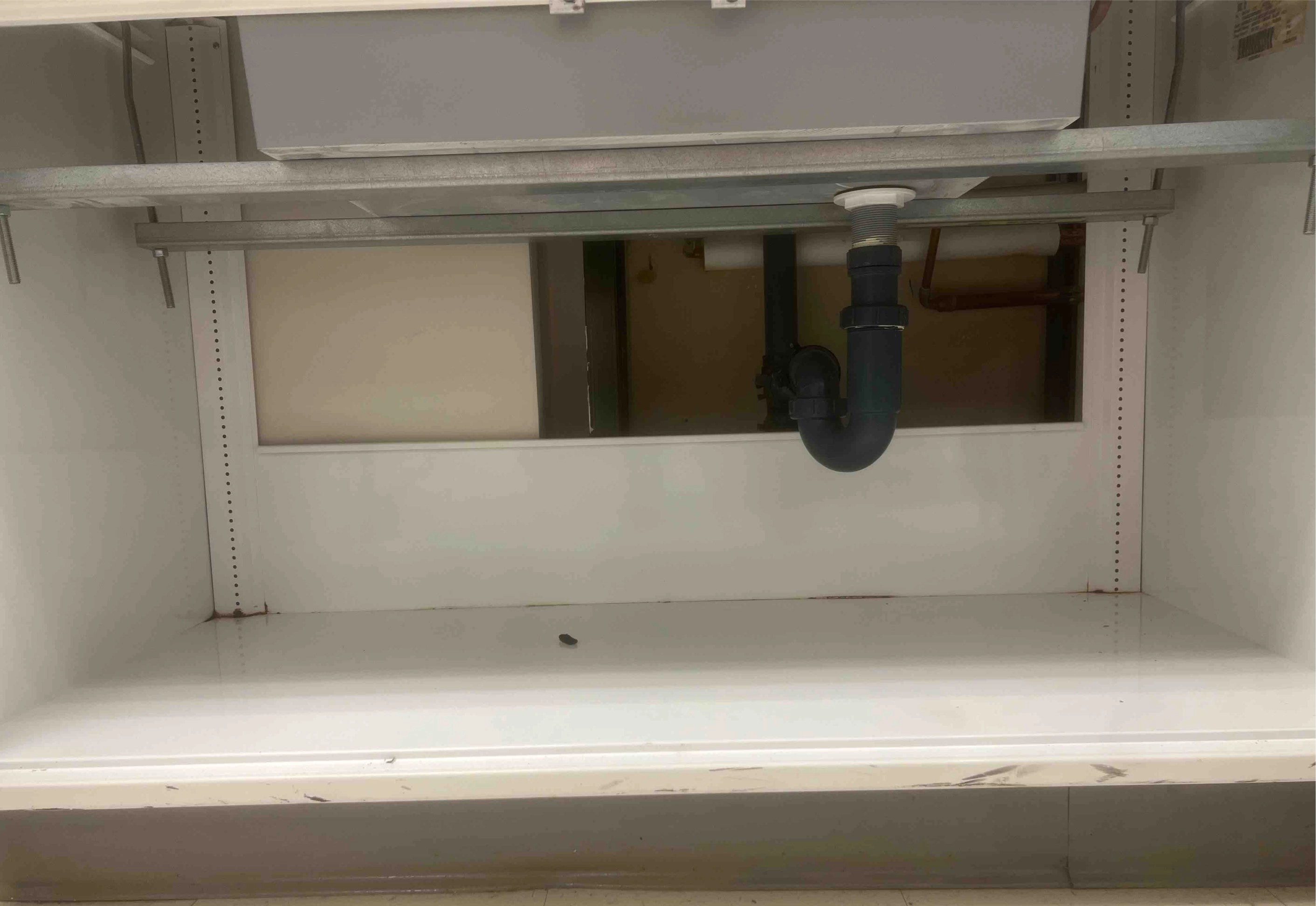 4' Lab Sink Fisher Hamilton Casework w/ Fixtures &amp; Eyewash(5371AA)