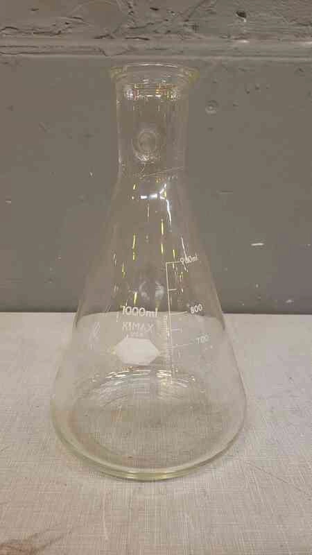 1000ml Kimax Glass Flask Glassware
