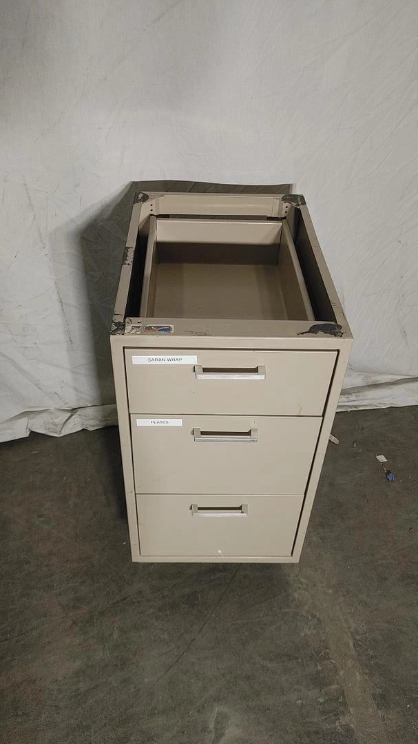 15" St Charles 3 Drawer Sitting Height