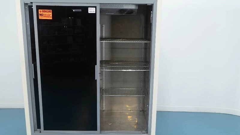 Revco Double Door Laboratory Refrigerator, Sliding Doors, Low 4 Degrees