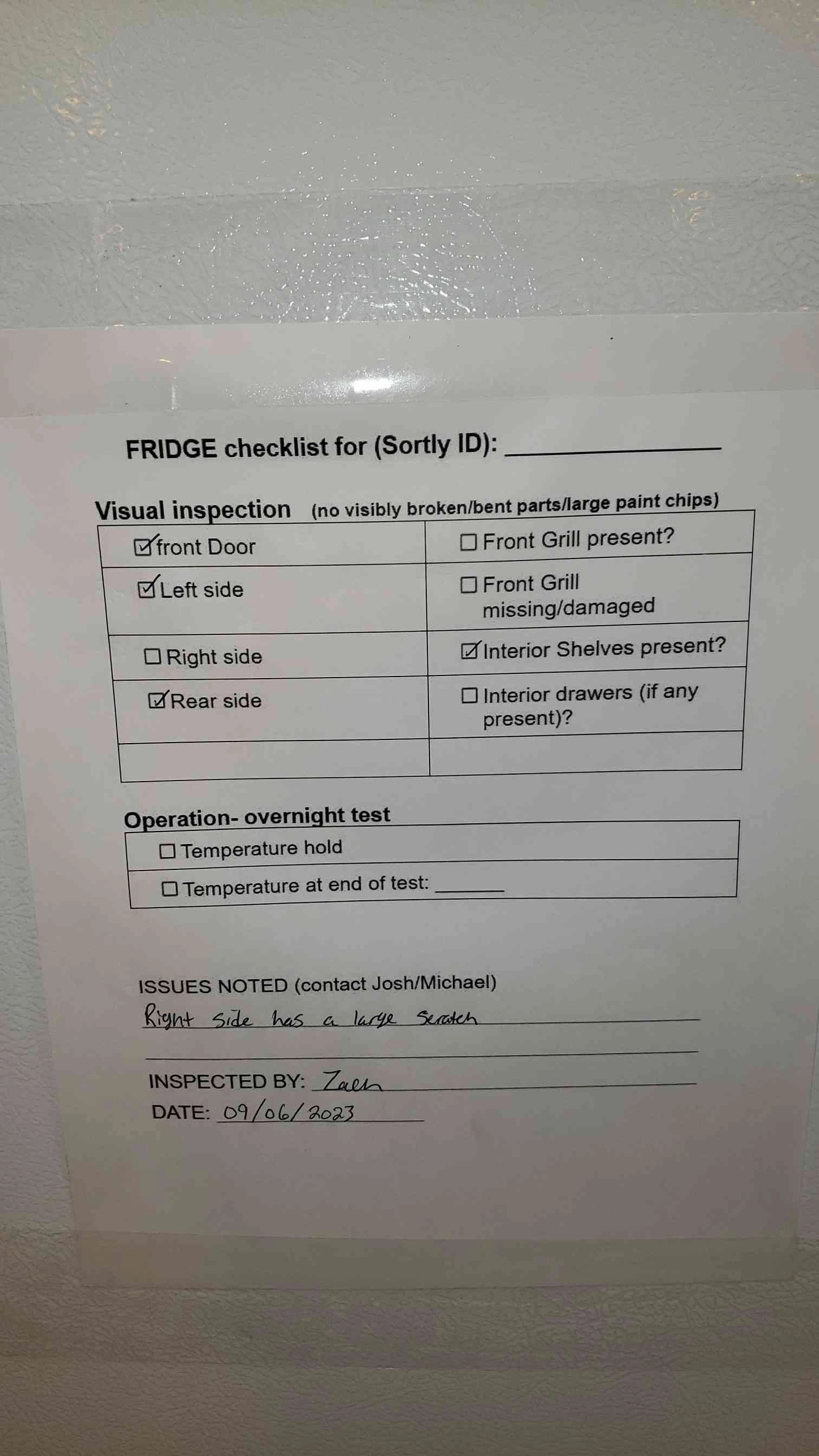 Fisherbrand Commercial Lab Freezer 05LFEEFSA(100984)