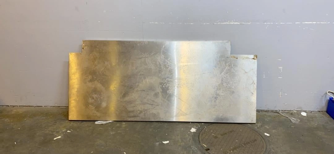 70x31x1 Stainless Steel Countertop