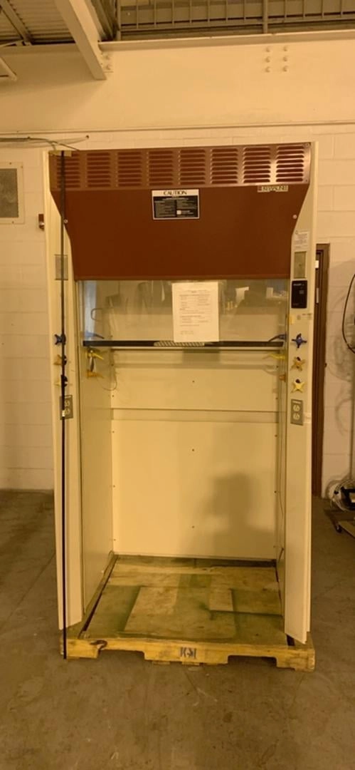 Used 4" Walk In Kewaunee Supreme Air Open Front Fume Hood