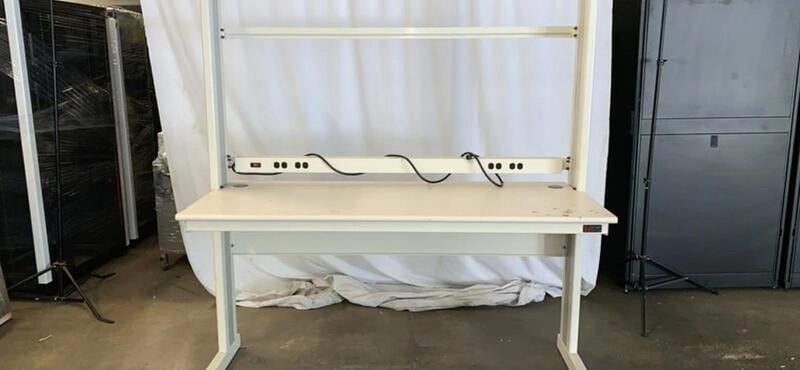 74x30x76&rdquo; Kewaunee Lab Table w/ Outlets