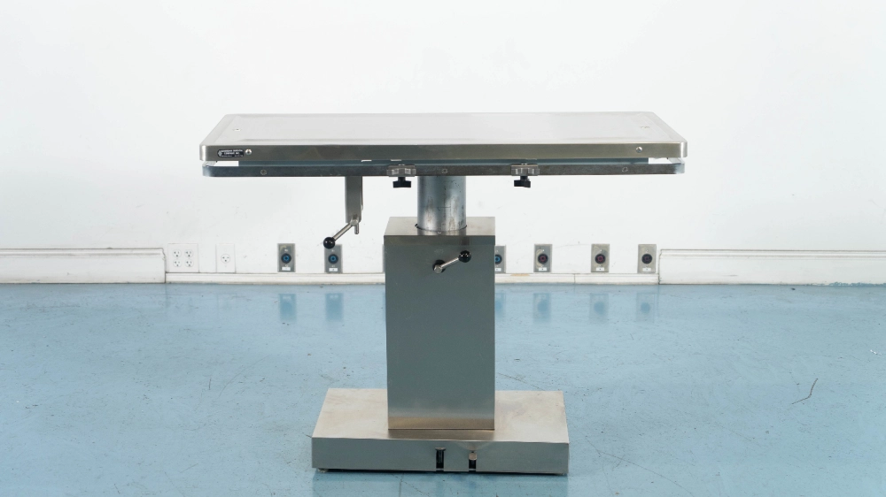Suburban Surgical Company Stainless Steel Surgical Table