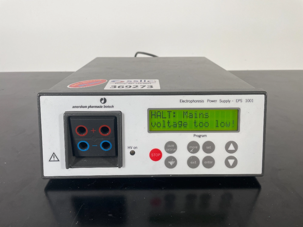 Amersham Biotech EPS 1001 Electrophoresis Power Supply