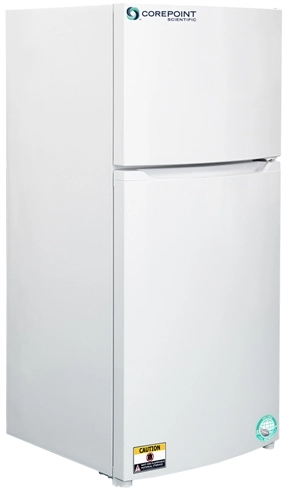 Corepoint Scientific LRF151WWW-0HC Solid Door Laboratory Combo 1C to 10C Refrigerator/-10C to -15C Freezer