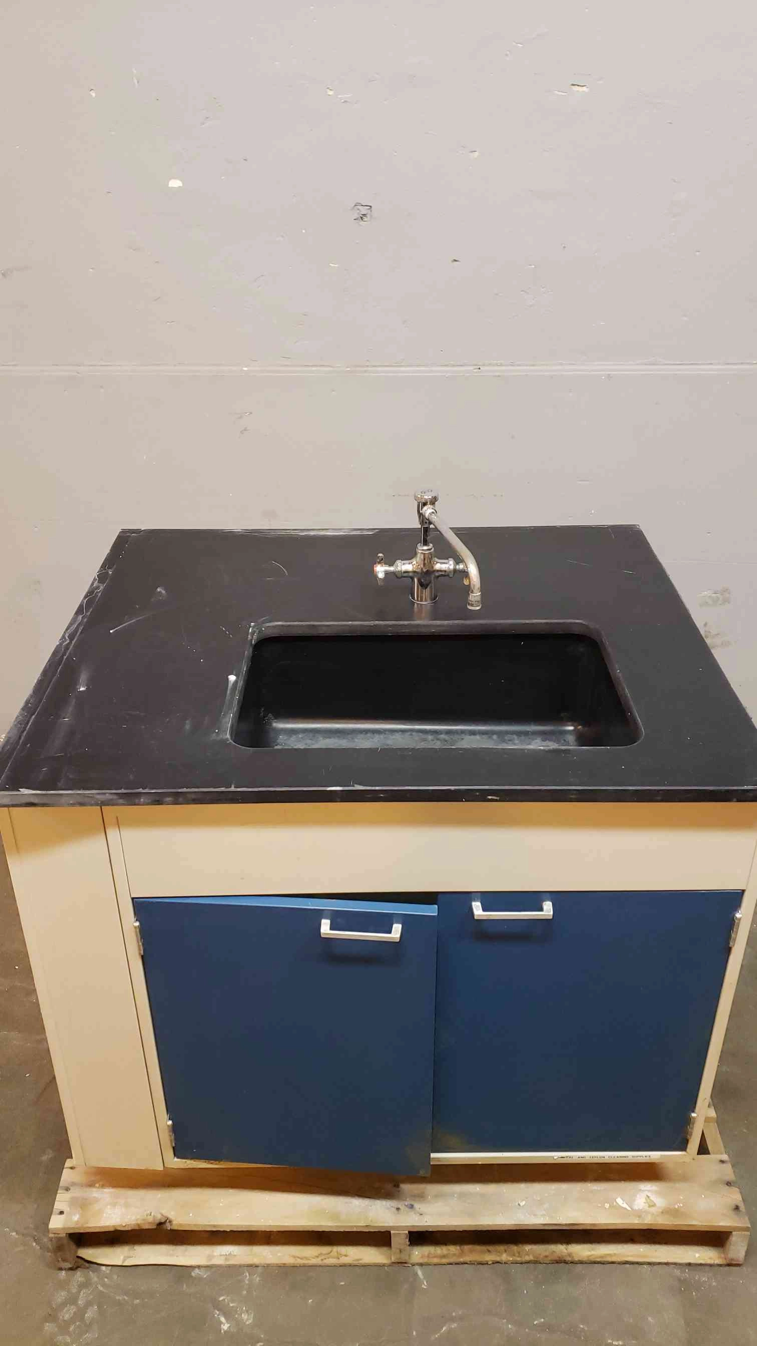 Fisher Hamilton 3'6" Lab Sink Bundle Basin Epoxy Casework (SKU: 5021AA)(5021AA)