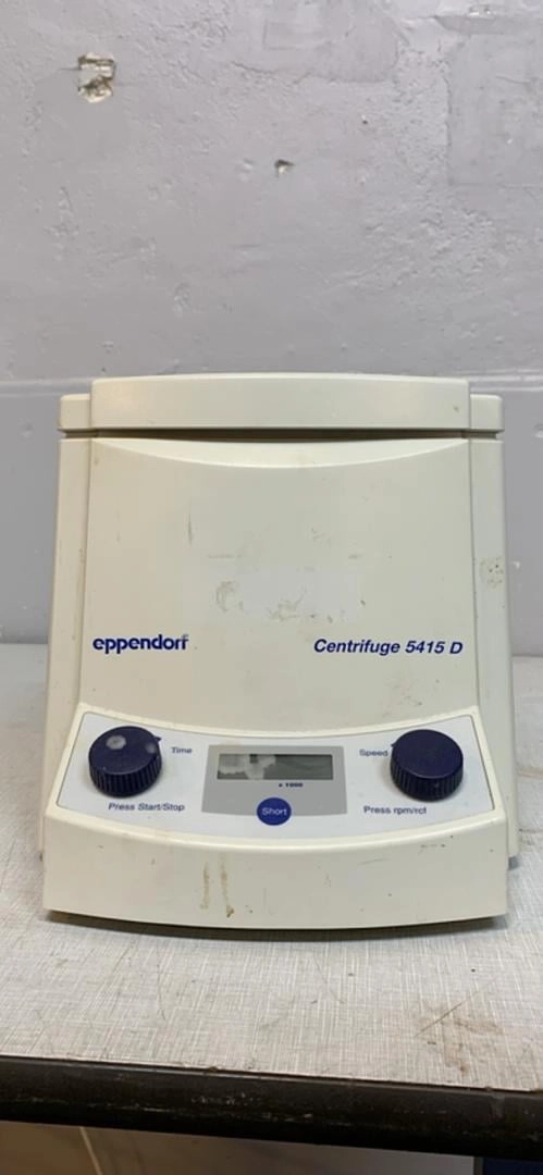 Used Eppendorf Centrifuge 5415D in working condition prior to being moved to storage