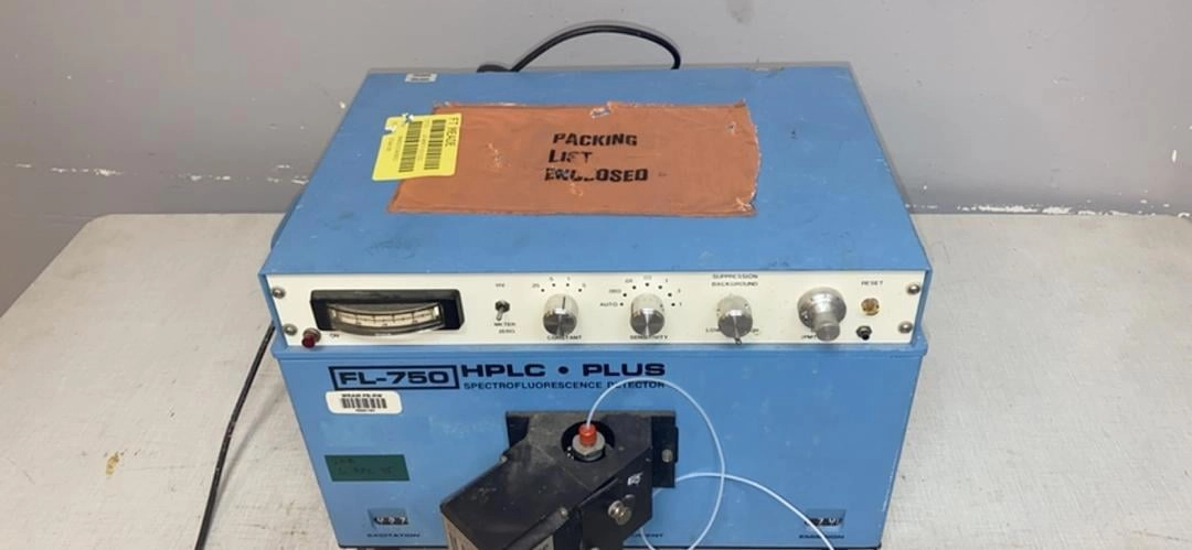 Used McPherson HPLC PLUS FL-750 750/B Fluorescence Detector